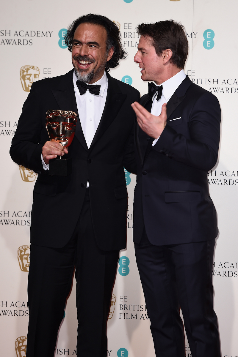 Illustration for article titled Bright Red, Boring Tuxedos and Lots of Whos at 2016 BAFTA